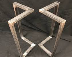 Farmhouse metal table base $410.00. Custom Table Base Etsy
