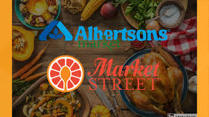 In some areas, service may be provided by another albertsons companies store banner (that banner's product availability, pricing and promotions will apply) or a third party service provider; Albertsons Market And Market Street To Deliver Nearly 800 Turkeys To West Texas Food Bank Newswest9 Com