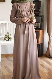 Prenses Model Vizon Elbise Elbise Islami Giyim Batik Elbise
