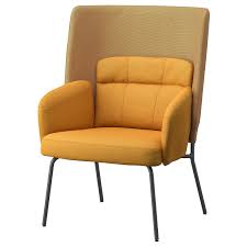 Bingsta Armchair Vissle Dark Yellow Kabusa Dark Yellow Width 27 1 2 Height 39 3 4 Order Here Ikea Sessel Ikea Sessel Ikea