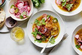 Crazy Tender Chicken In Only An Hour The New York Times Braised Chicken Recipes Braised Chicken Thighs Braised Chicken