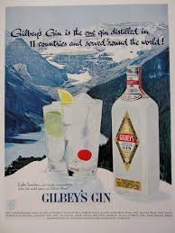 1957 Gilbeys Gin Vintage Advertisement Bar Wall Art Lounge Man Etsy Gilbey S Gin Vintage Advertisements Vintage Ads