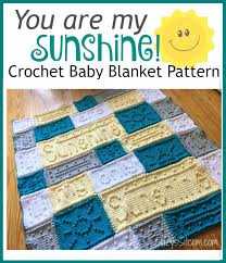You Are My Sunshine Crochet Pattern