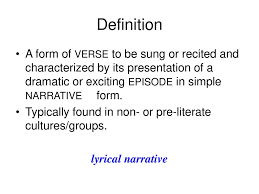 Simple past tense and past participle of recite. Definition Conventions Ppt Download