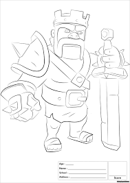 The inside is full of cheerful big drawings perfect for kids of all ages or even toddlers. Clash Of Clans Coloring Pages Hog Rider 112 Practice Coloring Main