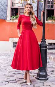 This user has no public photos. Jacquard Dress Alyzee Red