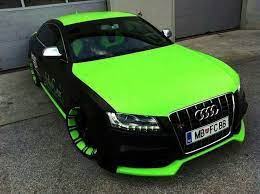 Neon Green And Black Sports Cars Luxury Audi S5 Audi