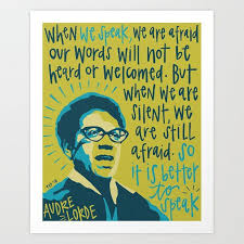 Buy Audre Lorde Art Print By Emilyvpcreates Worldwide Shipping Available At Society6 Com Just One Of Millions Of High Quality P Audre Lorde Lorde Art Prints