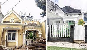 Masih senada dengan poin nomor dua, ini juga salah satu opsi bagi anda yang ingin membangun rumah dengan anggaran terbatas, tetapi tetap ingin terlihat keren dan bergaya industrial modern. Renovasi Rumah Bekas Nyaris Hancur Hasilnya Menawan
