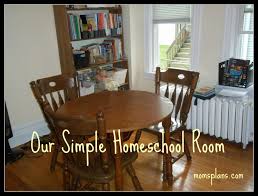 We might be asking ourselves, how do i organize my homeschool dining room? and focusing on buying desks, pencils. Our Simple Homeschool Room A Tour Mom S Plans