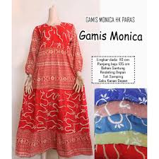 Kami sebagai supplier juga menyediakan grosir baju batik dari solo, jogja, purwokerto, semarang, maupun pekalongan dengan menjual batik berbagai model seperti kemeja, kebaya, daster, sarimbit, hingga gamis batik. Daster Gamis Monica Ld 110 Pb 135 Daster Batik Pekalongan Daster Cap Solo Daster Lengan Panjang Shopee Indonesia