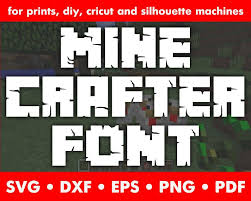Download Design Space Eps Png Svg Diy Retro Font Minecrafter Font Game Font Shirt Dxf Pdf Cricut Silhouette Instant Download Art Collectibles Drawing Illustration Delage Com Br
