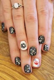 Cameras Anchors Doggies Mermaids And The Rebellion Star Wars Nails Nails Gel Manicure