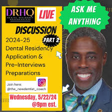 Join DrDarwin LIVE for Dental Residency