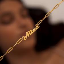 Link Chain Name Necklace