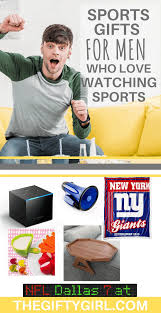 Sports gifts / by daniel. Sports Gifts For Men Gift Ideas For Guys Who Love To Watch Sports The Gifty Girl