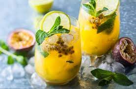 Passion Fruit Mojito cocktail