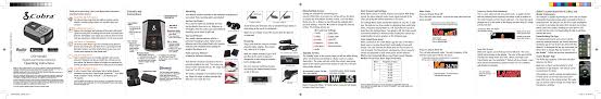 Cobra dsp9200bt is a radar detector for vehicles that indicates you if your speed is being monitored by laser or radar guns. Dsp9200 Radar Detector With Bluetooth User Manual Cobra Electronics