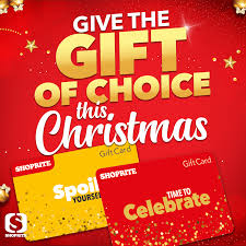 Check spelling or type a new query. Shoprite South Africa Give The Gift Of Choice This Christmas With A Shoprite Gift Card Available For Any Amount You Can Get Yours At Your Nearest Shoprite Money Market Counter Find