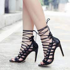 The perfect way to dress up any outfit. Sh10269a Sexy Girls Latest High Heel Sandals 2021 Lace Up Design Women Heels Shoes In China Buy Ladies Shoes In China Girls Latest High Heel Sandals 2020 Women Heels Product On Alibaba Com