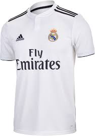 Adidas Sergio Ramos Real Madrid Home Jersey Youth 2018 19