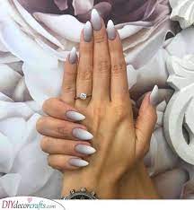 The nails are all ombre and there are two accent nails. Almond Shaped Nails 40 Beautiful Designs For Almond Nails
