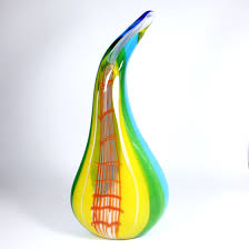 Bromo and sempu, exotica eastern java. Glass Vase Flower Vase Decorative Vase Flower Vase Exotica Murano 48c 49 99