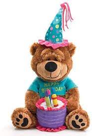Ftd's online collection of adorable happy birthday bears are an. Amazon Com Adorable Happy Birthday Teddy Bear With Cake That Plays Happy Birthday To You Toys Games