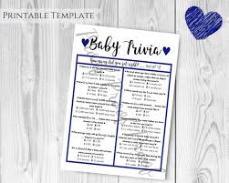 Parents.com parents may receive compensation when you click through and purchase from links contained on this website. Baby Shower Trivia Game Baby Shower Games Printable Baby Etsy