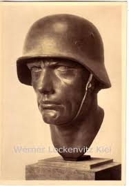 Ansichtskarte Der Kämpfer von Erich Hoffmann HDK Nr. 329 Haus der Deutschen  Kunst in München