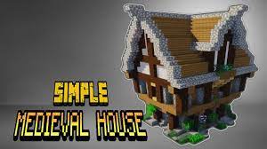 So we made this first minecraft tutorial on how to build a small/simple medieval house. Simple Medieval House Minecraft Building Tutorial