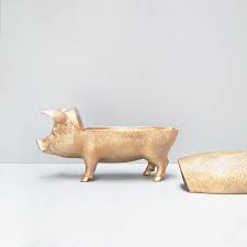 Alibaba.com offers 921 flying pig home decor products. Secret Pig Bowl Gold White Moose