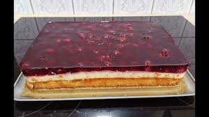 A sweet yeasted crust is filled with pastry cream and sour cherries and then topped with a crunchy streusel. Kirsch Schmand Kuchen Cherry Cake Youtube