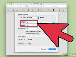 If you picked custom dimensions, a menu will appear that lets you set exactly how big you want the image to be. 5 Ways To Resize A Jpeg Wikihow