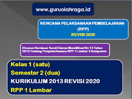 We did not find results for: Rpp Pjok 1 Lembar Kelas 2 Semester Genap Revisi 2020 Guru Olahraga