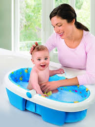 Giving baby a bath requires an awesome infant bath tub (and deep breaths from mama). Buy Newborn To Toddler Fold Away Baby Bath Duck Diver For Aed 177 00 Baby Baths Accessories Mamas Papas Uae