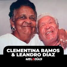 Helena Clementina Ramos, eterna compañera de Leandro Díaz. Leandro y  Clementina se casaron en el año de 1957, cuando ambos tenían 29 años.  Clementina cómplice entrañable del trasegar de un hombre que