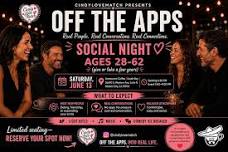 OFF THE APPS ❤️ Social Night – Singles Event (Ages...