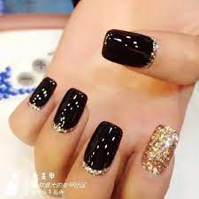 Blancas y negras con zorro. é…·é…·çš„é»'è‰² æ¥è‡ªå‰åˆ©å°å§çš„å›¾ç‰‡åˆ†äº« å †ç³– Stylish Nails Nail Designs Square Nails