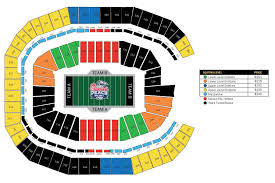 Peach Bowl Seating Chart