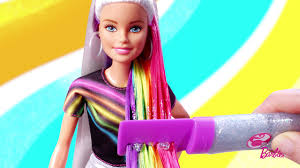 Barbie 3 en 1 4 promotions de la semaine une difficulté pour réaliser votre achat barbie 3 en 1 ? Barbie Chevelure Arc En Ciel Paillettes Fxn96 Youtube