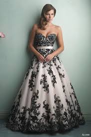 Allure Bridal Black And White Google Search Black Wedding Dresses Allure Bridal Wedding Dress Gowns