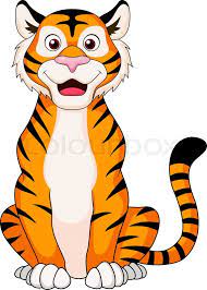 | view 132 tiger illustration, images and graphics from +50,000 possibilities. Vector Illustration Of Cute Tiger Stock Vector Colourbox