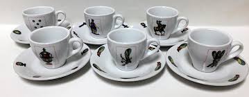 Check spelling or type a new query. Italian Playing Cards Espresso Cups And Saucers Set Of 6