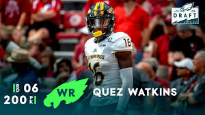 Saturday, july 3, 6:08am question, comment, feedback, or correction? Eagles Draft Wr Quez Watkins With The 200th Overall Pick