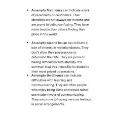Empty Houses Astrology Astrology Pisces Astrology Scorpio