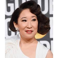 Sandra Oh's Glamorous Faux Bob