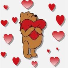 Winnie The Pooh Dia Del Amor Amigos De Winnie The Pooh Winnie The Pooh Besos Y Abrazos