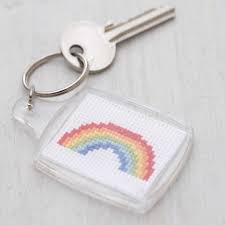 Why stick with the ordinary when the extraordinary is so close at hand?all of our cross stitch designs are patterns only. Rainbow Cross Stitch Keyring Too Cute Funny Cross Stitch Patterns Small Cross Stitch Cross Stitch
