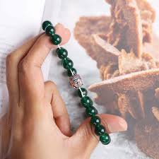 Buddha Stones Gild Cyan Jade Erfolgsheilungsarmband